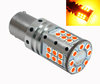 LED-polttimo PY21W suuntavilkuille R5W P21W P21 5W PY21W LED Oranssit kanta BAU15S BA15S