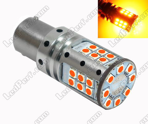 LED-polttimo PY21W suuntavilkuille R5W P21W P21 5W PY21W LED Oranssit kanta BAU15S BA15S