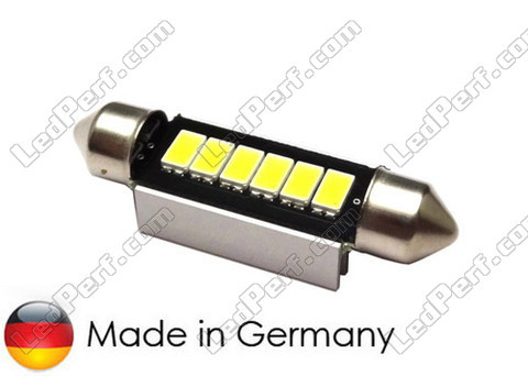 LED-polttimo 42mm C10W Made in Germany - 4000K
