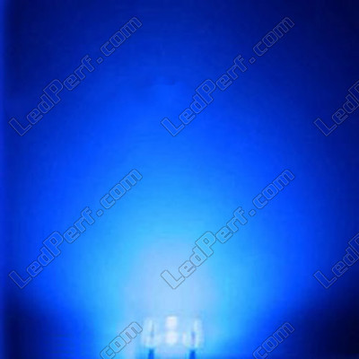 LED Superflux sininen