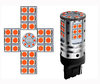 LED-polttimo WY21W Oranssi Kanta T20 LED yksittäisinä LED T20 Kanta W21W W21 5W