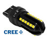 polttimo W21/5W LED (T20) Ultimate Ultra Powerful - 24 LED CREE - OBD-virheiden esto