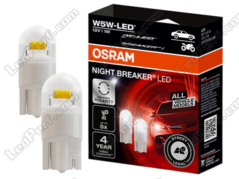 Osram Night Breaker GEN2 Hyväksytyt W5W LED-polttimot - 2825DWNB-2HFB