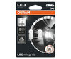 2 polttimon paketti W5W T10 Osram LEDriving SL White 6000K