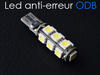 LED-polttimo T10 W5W Xtrem OBD V3 valkoinen effect xenon