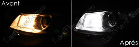 LED-parkkivalot xenon valkoinen W5W T10 - Renault Megane 2