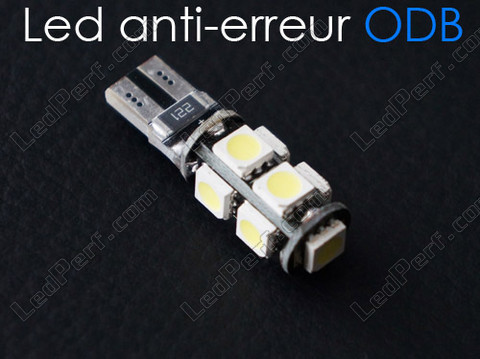 LED-polttimo T10 W5W Xtrem OBD V2 valkoinen effect xenon