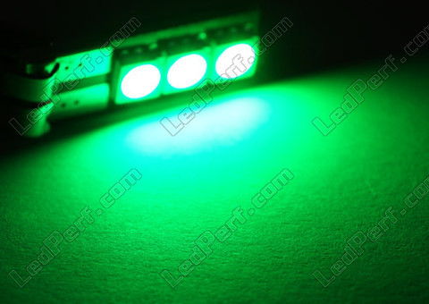 LED T10 W5W Motion vihreä ilman ajotietokoneen virhettä - Sivuvalaistus -