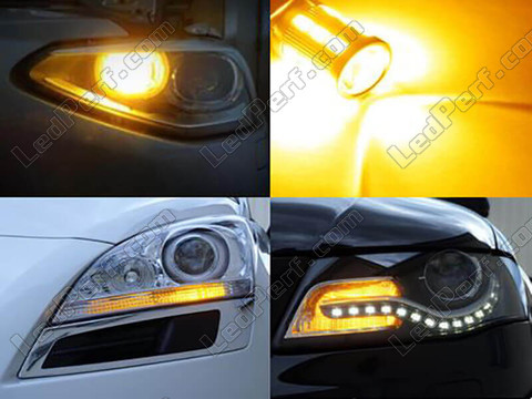 LED etusuuntavilkut Mercedes E-sarja (W210) Tuning