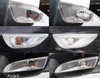LED sivutoistimet Opel Crossland X ennen ja jälkeen