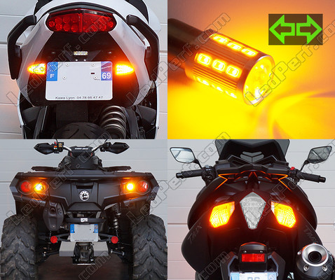 LED takasuuntavilkut Aprilia RS 250 Tuning