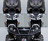 LED etusuuntavilkut BMW Motorrad R 1200 GS (2017 - 2018) ennen ja jälkeen