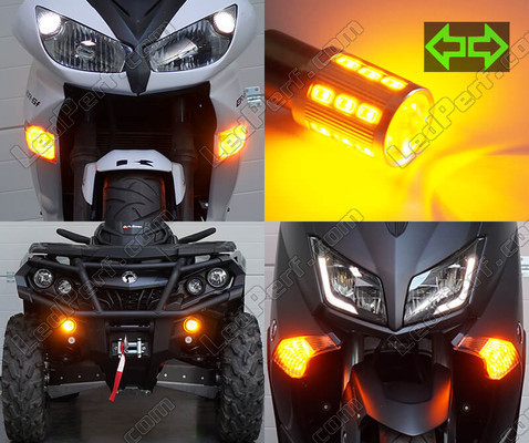 LED etusuuntavilkut Harley-Davidson Deluxe 1584 - 1690 Tuning