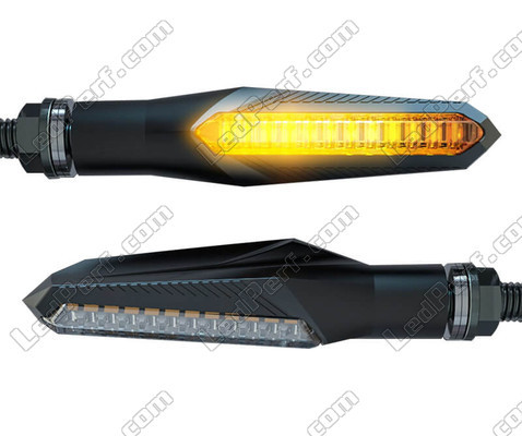 Perättäiset LED-suuntavilkut Harley-Davidson Super Glide Custom 1690 -mallin