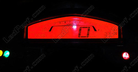 LED-valaistussarja mittari punainen Honda Hornet