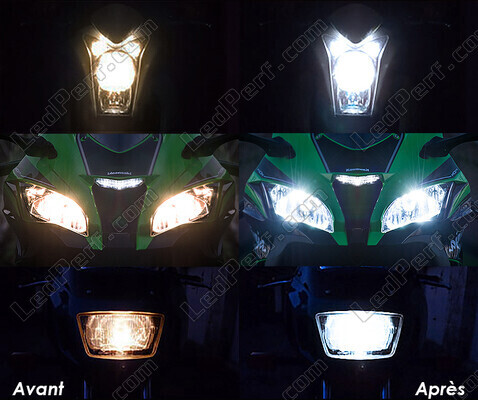 LED LED lähi- ja kaukovalot Indian Motorcycle Chief classic / standard 1720 (2009 - 2013)
