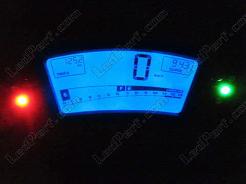 LED mittari Sininen Kawasaki ER-6F