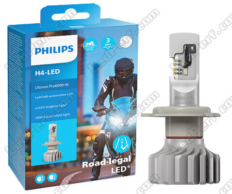 Philips LED-polttimot pakkaus Kawasaki Ninja 125 - Ultinon PRO6000 hyväksytyt