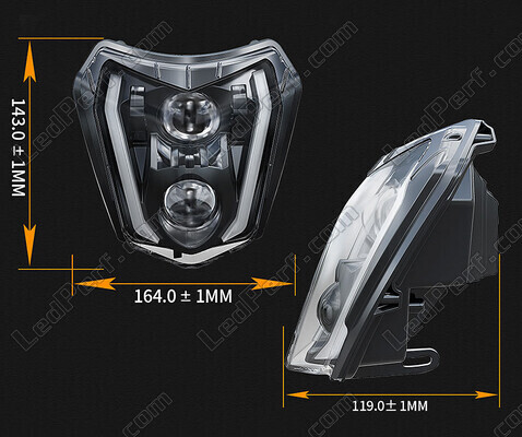 LED-ajovalo KTM XCF-W 350 (2020 - 2023):lle