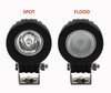 Spot VS Flood-valonsäde Moto-Guzzi V9 Roamer 850
