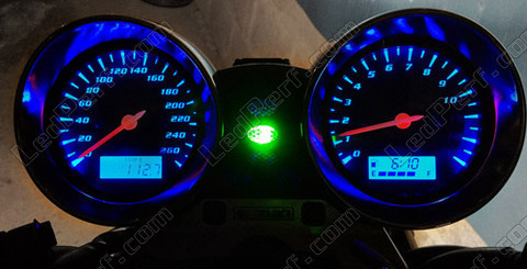 LED mittari sininen Suzuki bandit