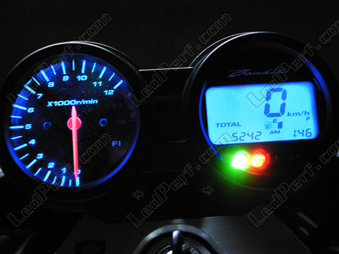LED mittari sininen Suzuki bandit 650N