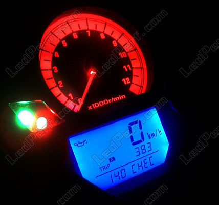LED mittari punainen suzuki SV 650 N (2003 - 2010)S