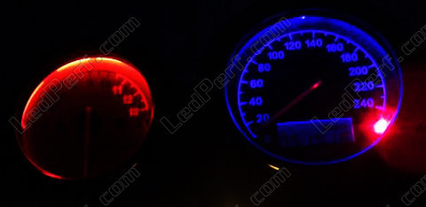 LED mittari sininen ja punainen mallille Suzuki SVN Carbu