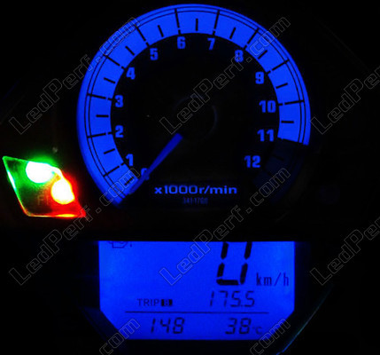 LED mittari sininen suzuki SV 650 N (2003 - 2010)S