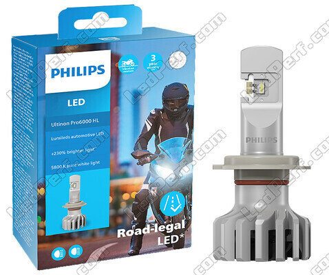 Philips LED-polttimot pakkaus Suzuki V-Strom 1000 (2014 - 2017) - Ultinon PRO6000 hyväksytyt