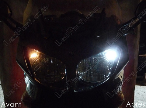 LED parkkivalot xenon valkoinen Yamaha FJR 1300 Tuning