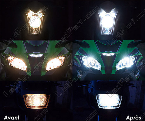 LED LED lähi- ja kaukovalot Yamaha X-Max 125 (2010 - 2013)