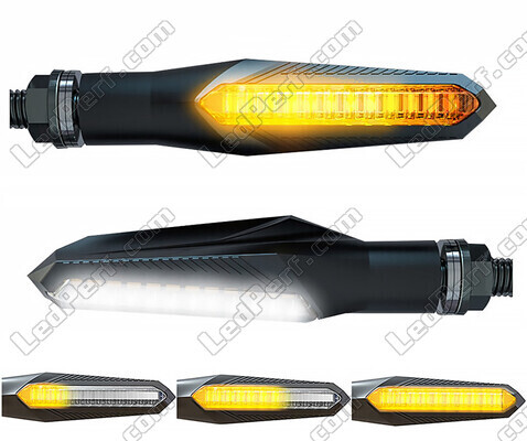 Dynaamiset LED-vilkut 2 in 1 Päiväajovalot Indian Motorcycle Chief blackhawk / dark horse / bomber 1720 (2010 - 2013)
