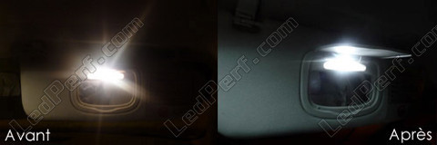 LED meikkipeilit aurinkosuoja Alfa Romeo 159