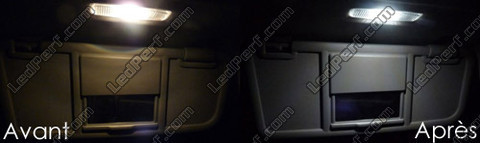 LED meikkipeilit aurinkosuoja Audi A2