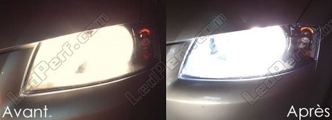 LED Kaukovalot Audi A3 8P Tuning