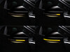 Osram LEDriving® dynaamisten vilkkujen valon eri vaiheet Audi A3 8V sivupeileille
