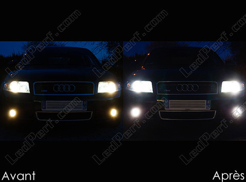 LED Ajovalot Audi A4 B6 Tuning
