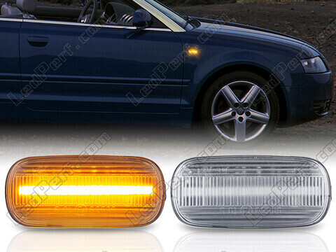 Dynaamiset LED-sivuvilkut Audi A4 B6 varten
