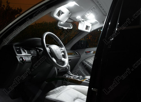 LED ohjaamo Audi A4 B8
