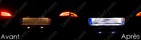 LED rekisterikilpi Audi A4 B8