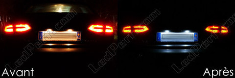 LED rekisterikilpi Audi A4 B8