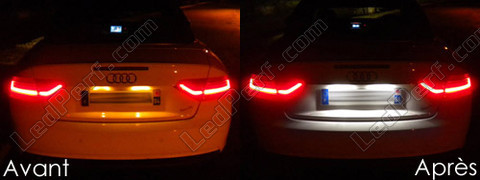 LED rekisterikilpi Audi A5 8T