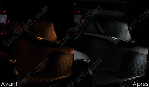 LED-lattia jalkatila Audi A6 C5