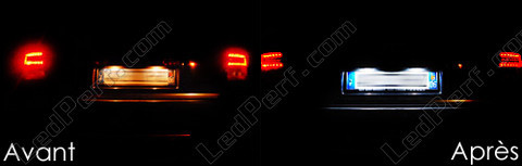 LED rekisterikilpi Audi A6 C5