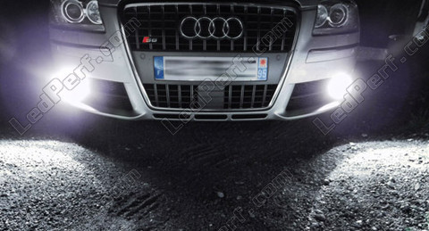 LED xenon sumuvalot Audi A8 D3