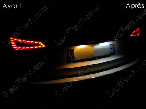 LED rekisterikilpi Audi Q7