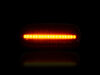 Dynaamisten LED-sivuvilkutjen maksimaalinen valaistus Audi TT 8N