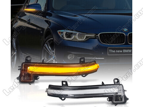 LED-dynaamiset vilkut BMW 1-sarjan (F20 F21) sivupeileille