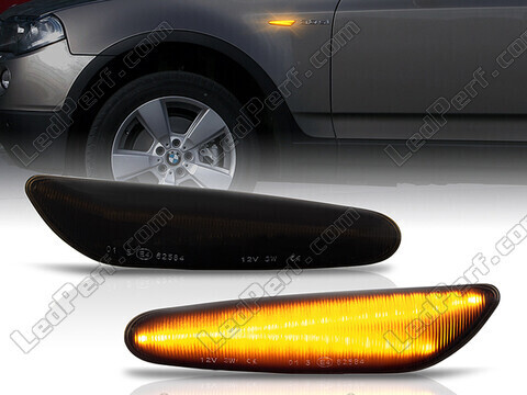 Dynaamiset LED-sivuvilkut BMW 5-sarjan (E60 61) varten